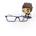 فریم طبی بچه گانه niuji مدل 8203 مشکی دسته سفید