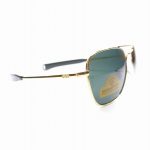 فرم آفتابی AO EYEWEAR مدل SKYMASTER طلایی شیشه دودی - Image 2