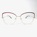 فریم طبی NONAME مدل 8845 عنابی طلایی