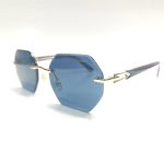 فریم آفتابی CARTIER مدل:5G142 مشکی طلایی - Image 2